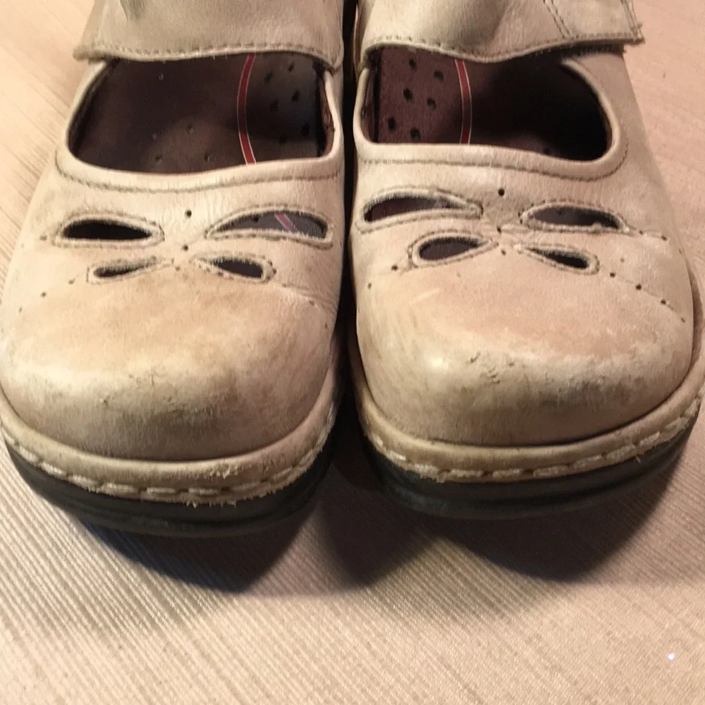 Klogs leather maryjanes
